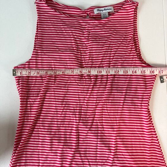 Tommy Bahama Soft Rayon Material Striped Dress Size Small - Picture 9 of 11